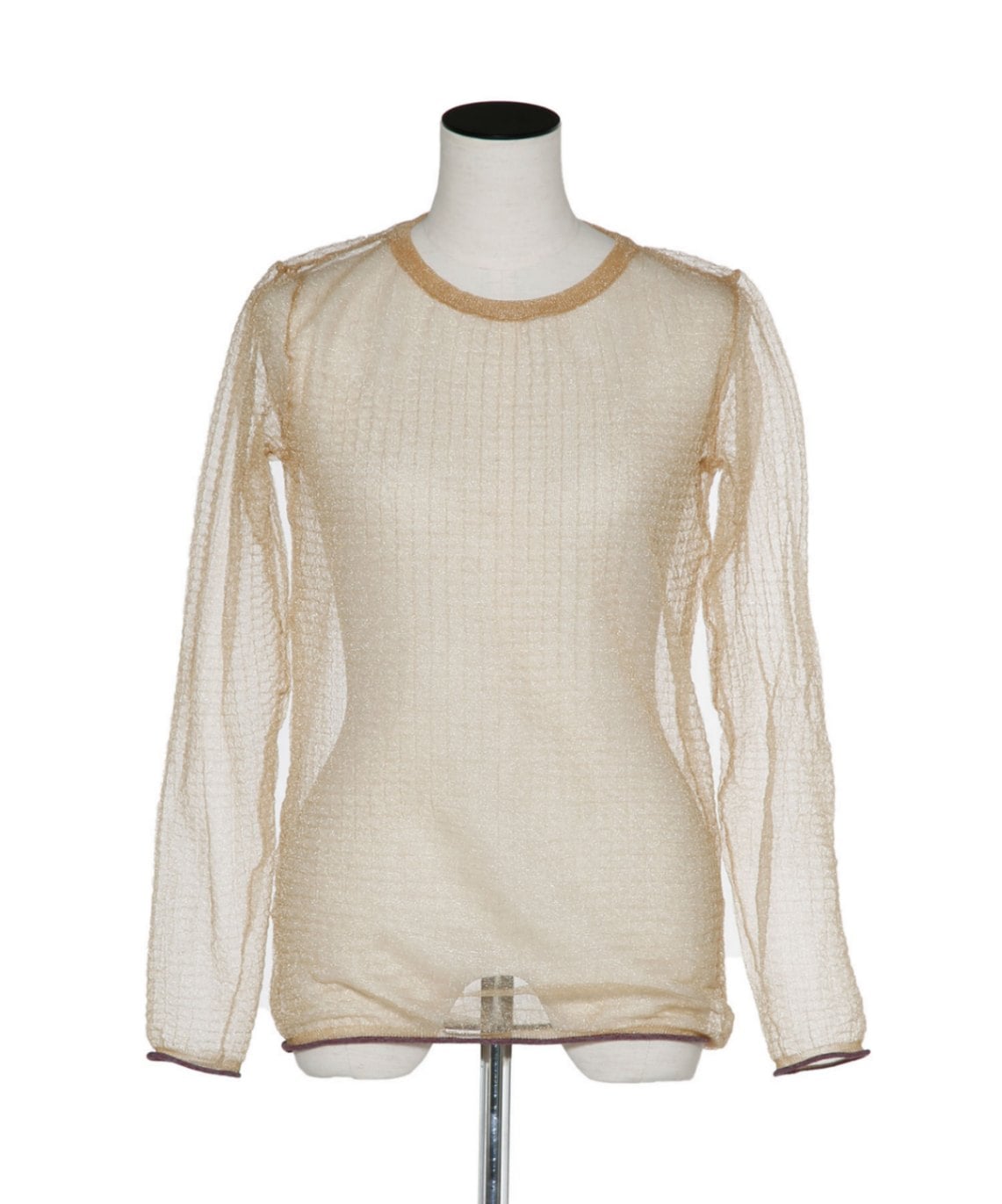 muller of yoshiokubo / may LATTICE SHEER KNIT