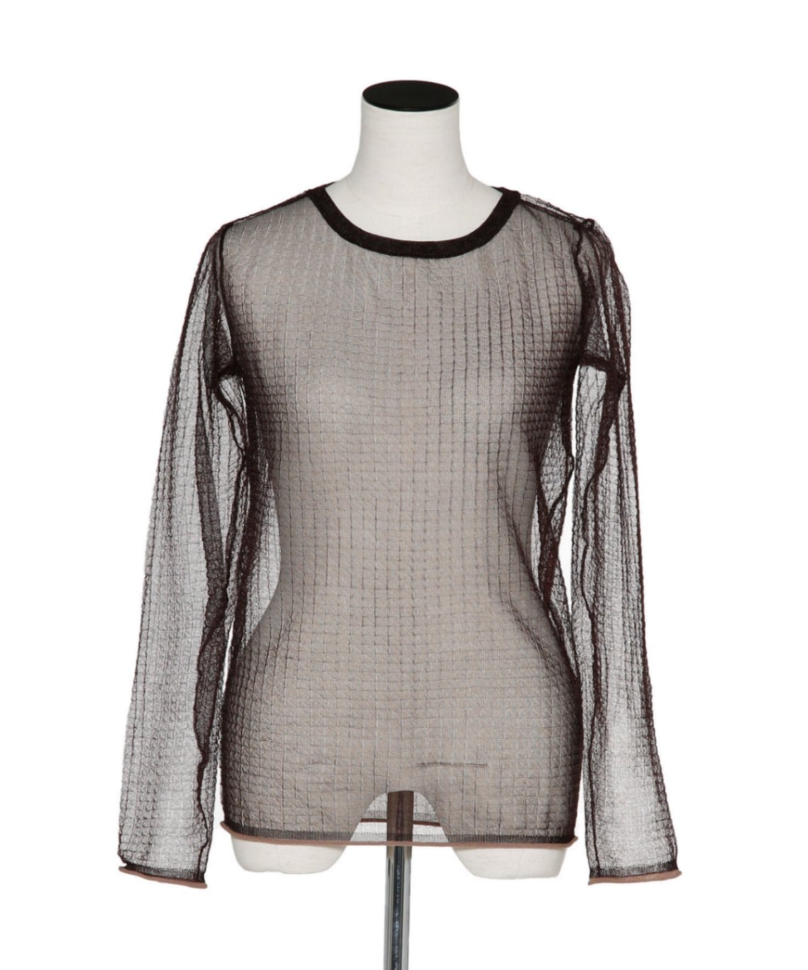 muller of yoshiokubo / may LATTICE SHEER KNIT