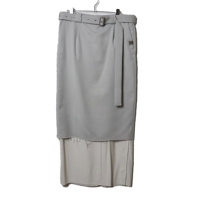 Maison MIHARA YASUHIRO / MMY Double waist skirt