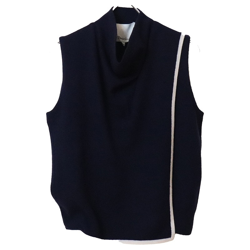 3.1Phiillip Lim / PH CASHWOOL COWL NECK SLVS PO
