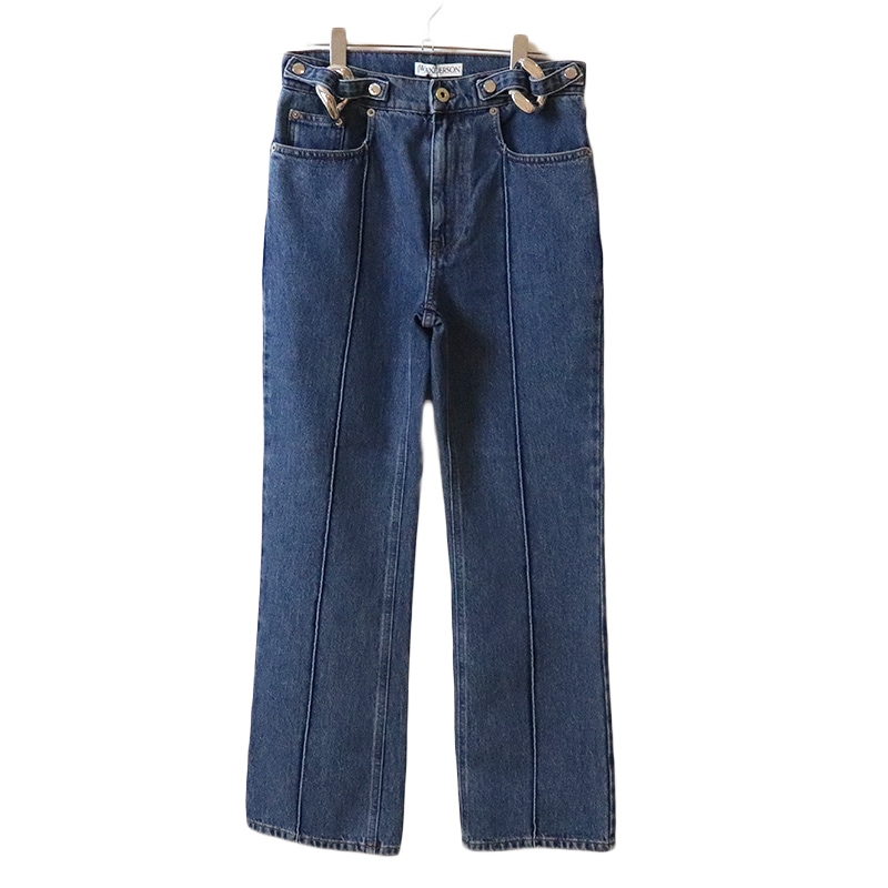 JW ANDERSON / JWA CHAIN LINK SLIM FIT JEANS