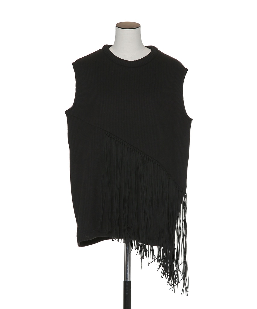 muller of yoshiokubo / moy HORIZON FRINGE TOP