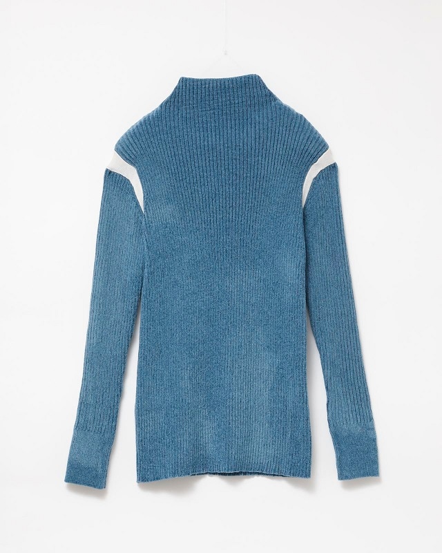 TAN / TAN PADDED MOLE RIB PULLOVER