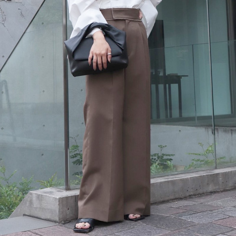PONTI / PT Tropical Wool Wide Pants
