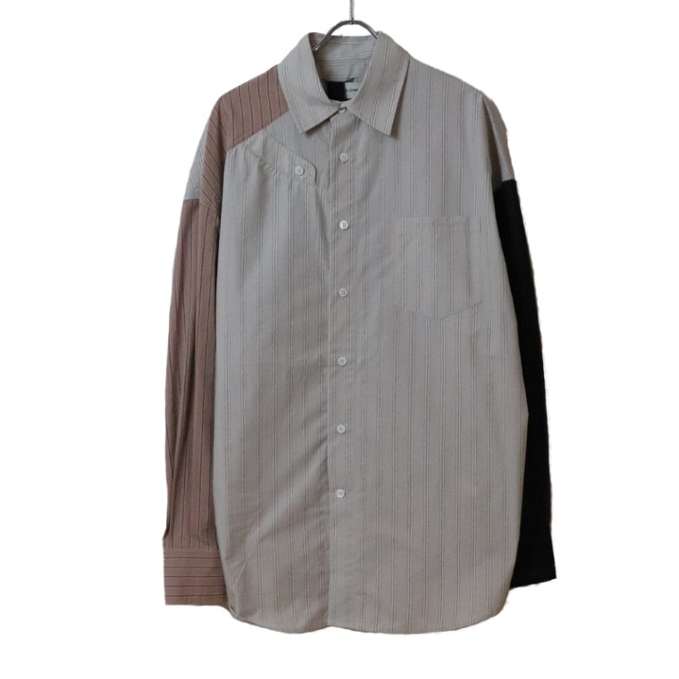 Feng Chen Wang / FCW COTTON POPLIN LAYERED SHIRT