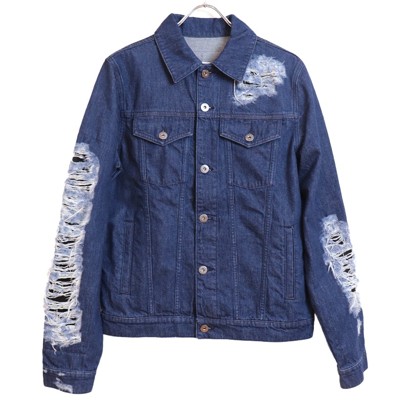 JW ANDERSON / JWA DISTESSED DENIM JACKET