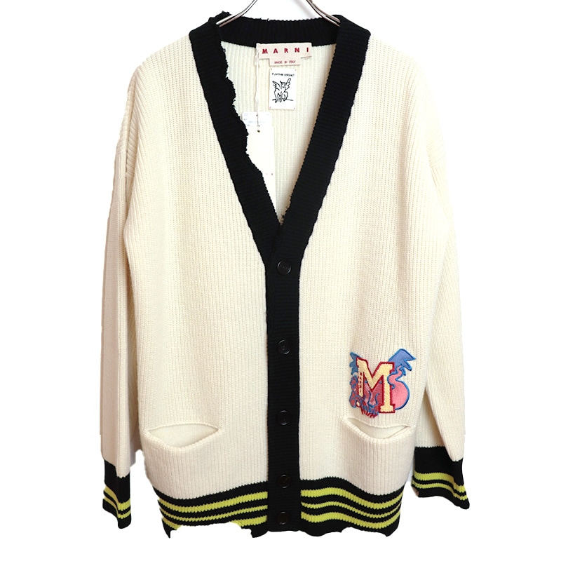MARNI / MA BROKEN FISHERMAN CARDIGAN