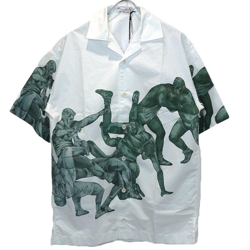 JW ANDERSON / JWA POL PRINT SHORT SLEEVE SHIRT