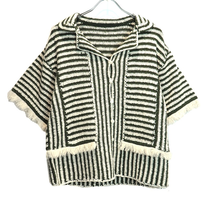 muller of yoshiokubo / moy SEA CROCHET CARDIGAN