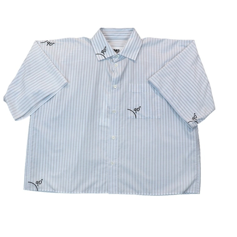 MM6 / MM Striped Poplin Shirting
