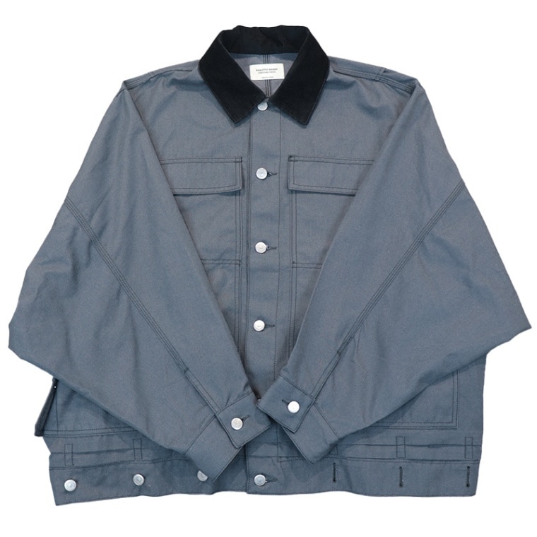 beautiful people / bp double-end post work twill blouson | すべて 