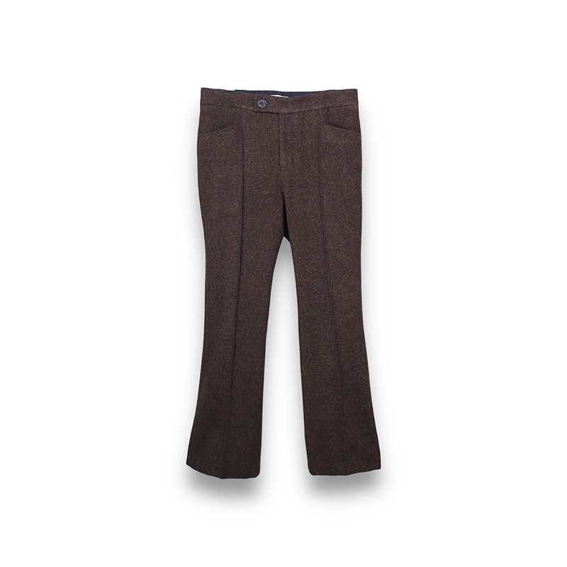 ERNEST W. BAKER / EWB TWEED FLARE TROUSERS