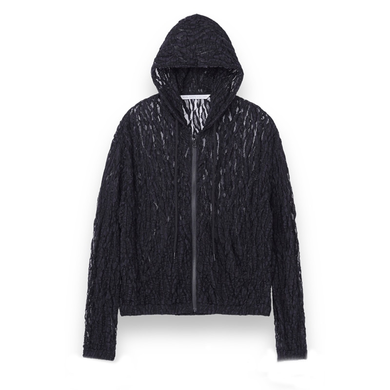 JOHN LAWRENCE SULLIVAN / JLS UNEVEN RACE ZIP UP HOODIE