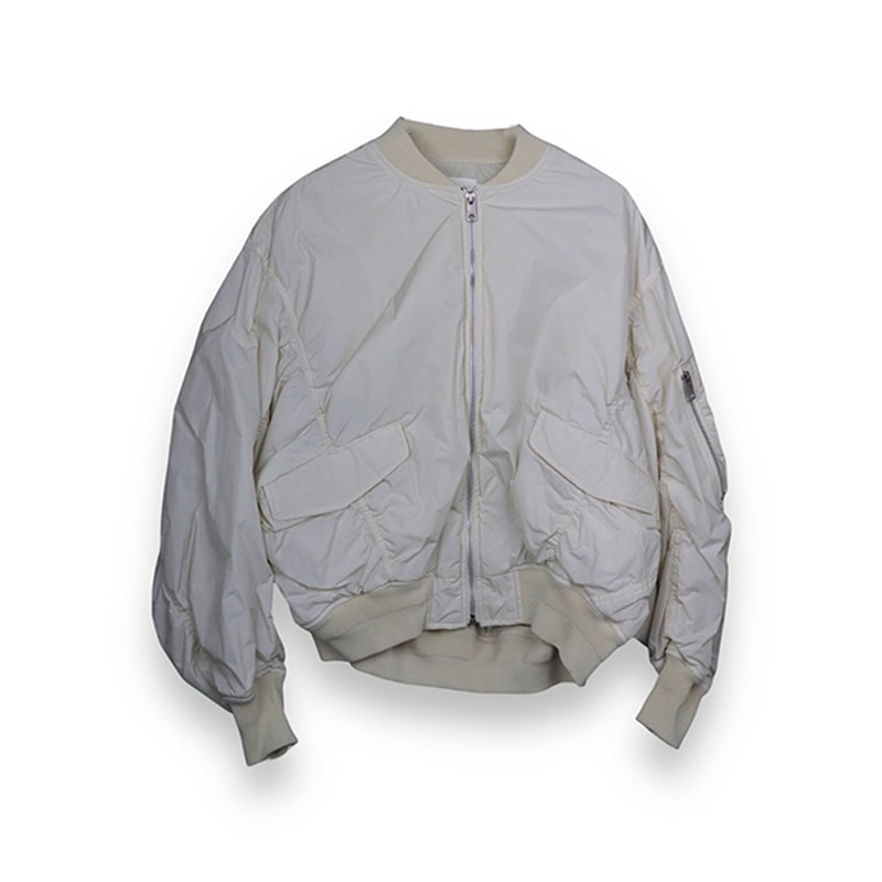 beautiful people / bp nylon twill MA-1blouson