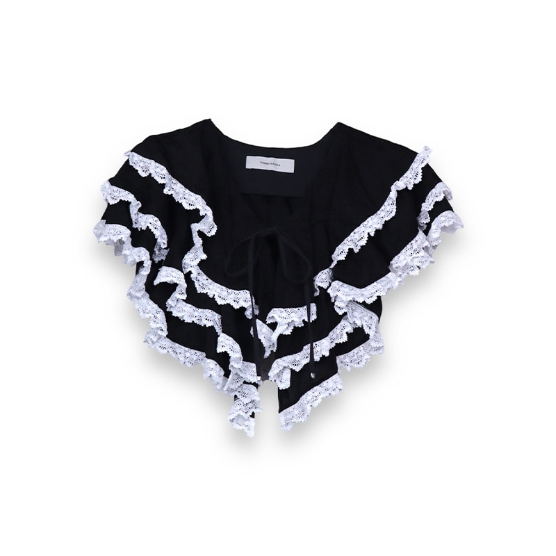 FUMIE TANAKA / FT frill neck
