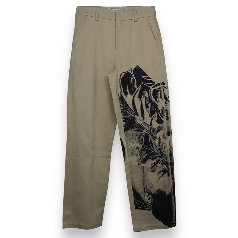 JW ANDERSON / JWA POL PRINT CHINO TROUSERS