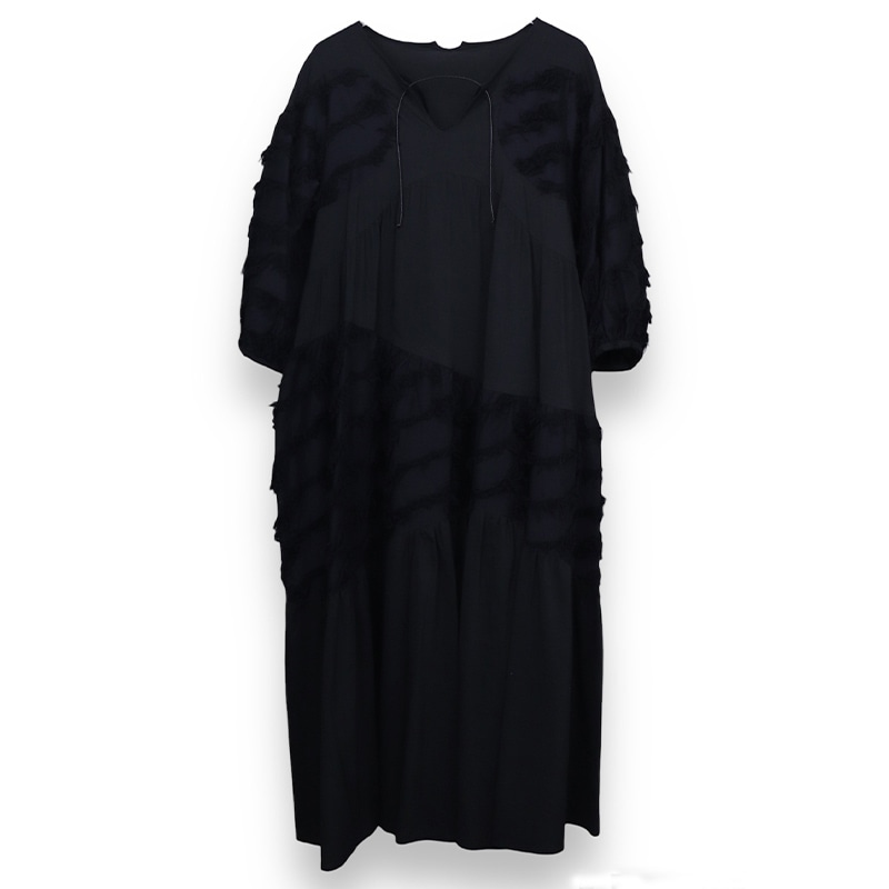 muller of yoshiokubo / moy SURGE FRINGE DRESS