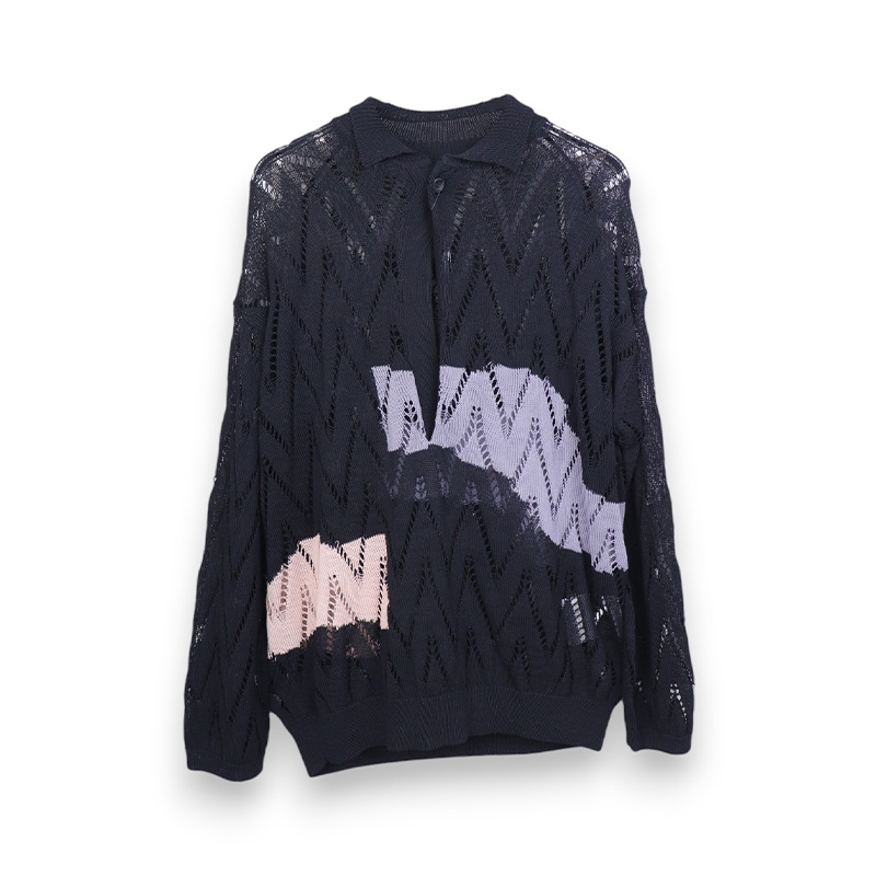 soduk / sd painting knit polo