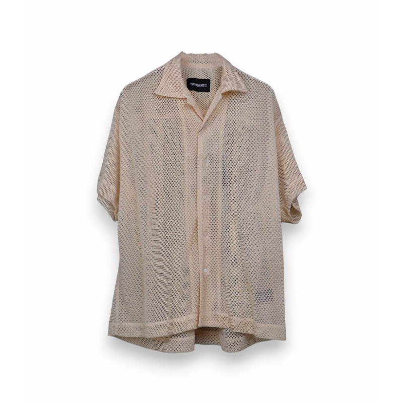 YUKI HASHIMOTO / YH MESH OPEN COLLAR SHIRTS