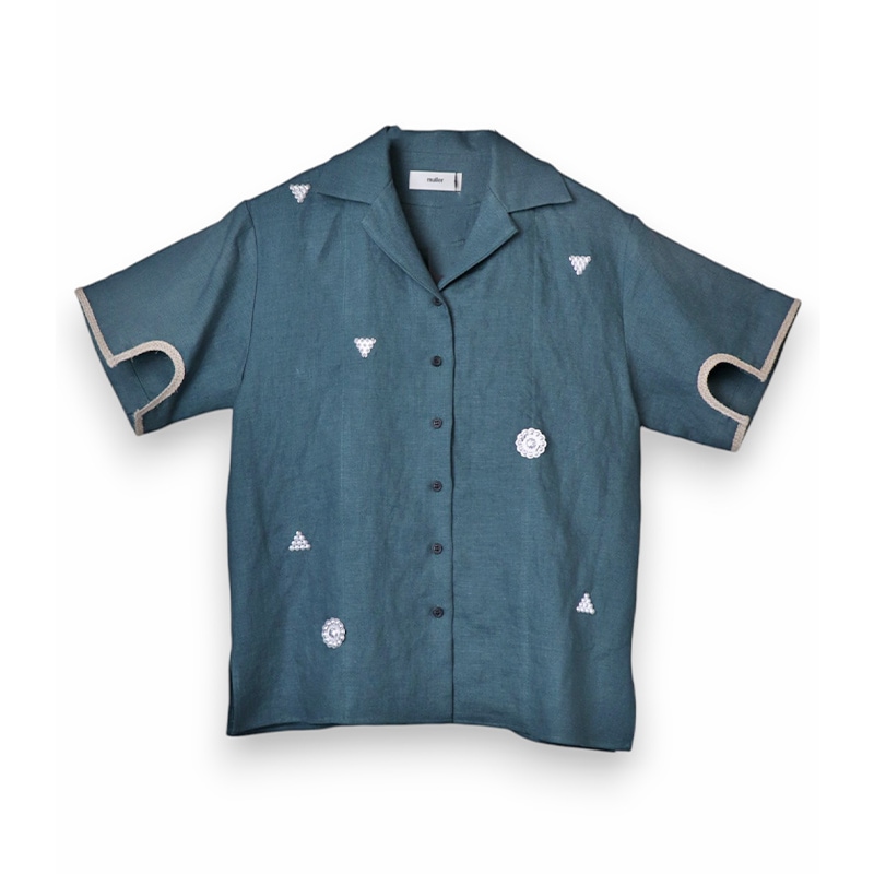 muller of yoshiokubo / moy LINO HALF SLEEVE SHIRTS