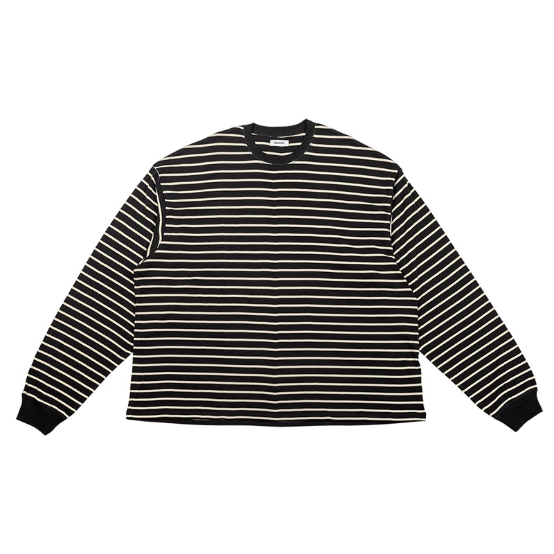 BASICKS / BS Oversized Strie Long T-shirt