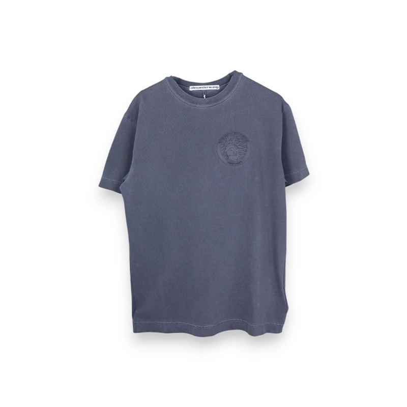 alexanderwang / AW SHORT SLEEVE TEE WITH STATUE OF LIBERTY EMBOSS