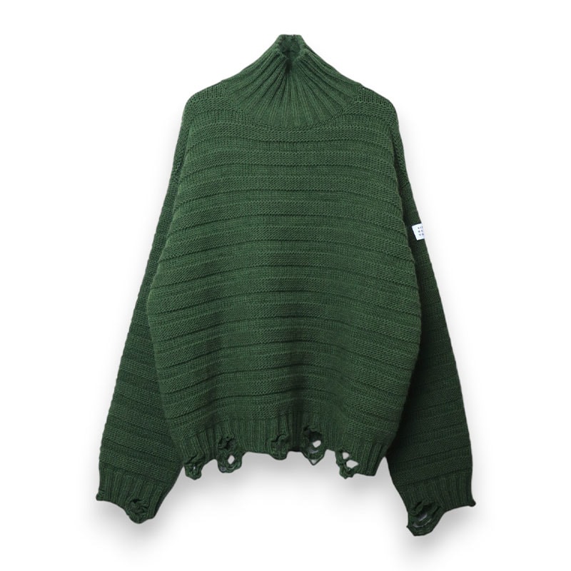 MM6 / MM 3GAUGE KNIT PULLOVER
