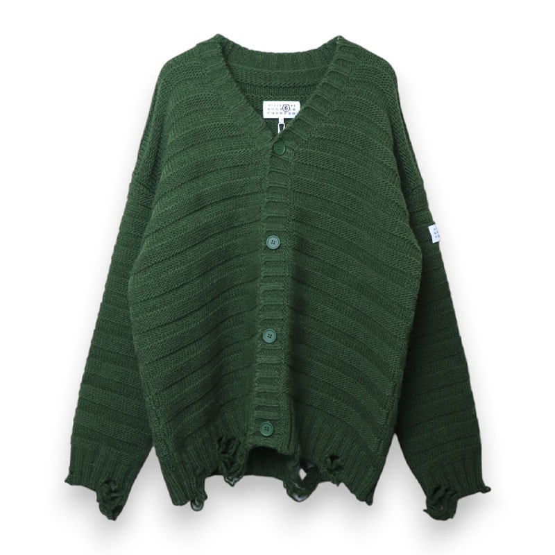 MM6 / MM 3GAUGE KNIT Cardigan