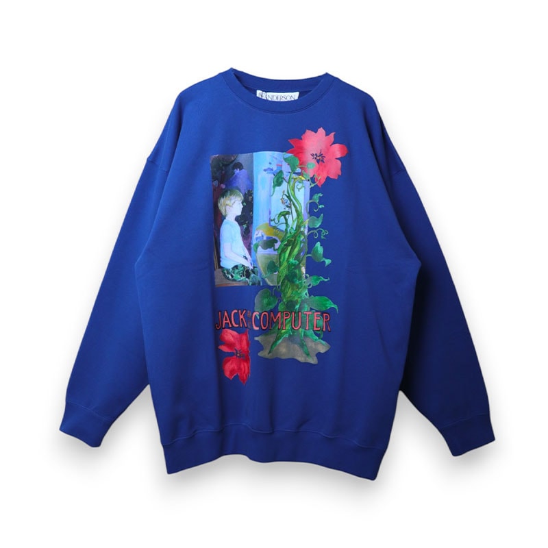 JW ANDERSON / JWA RELAXED FIT PRINTED SWEAT SHIRT