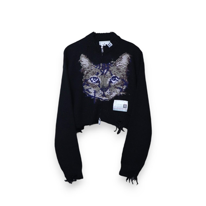 Maison MIHARA YASUHIRO / MMY CAT KNIT CARDIGAN