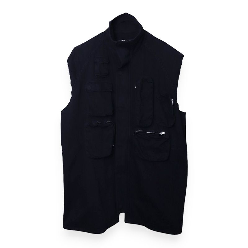 MM6 / MM LIGHTWEIGHT DENIM CUT SLEEVE COAT