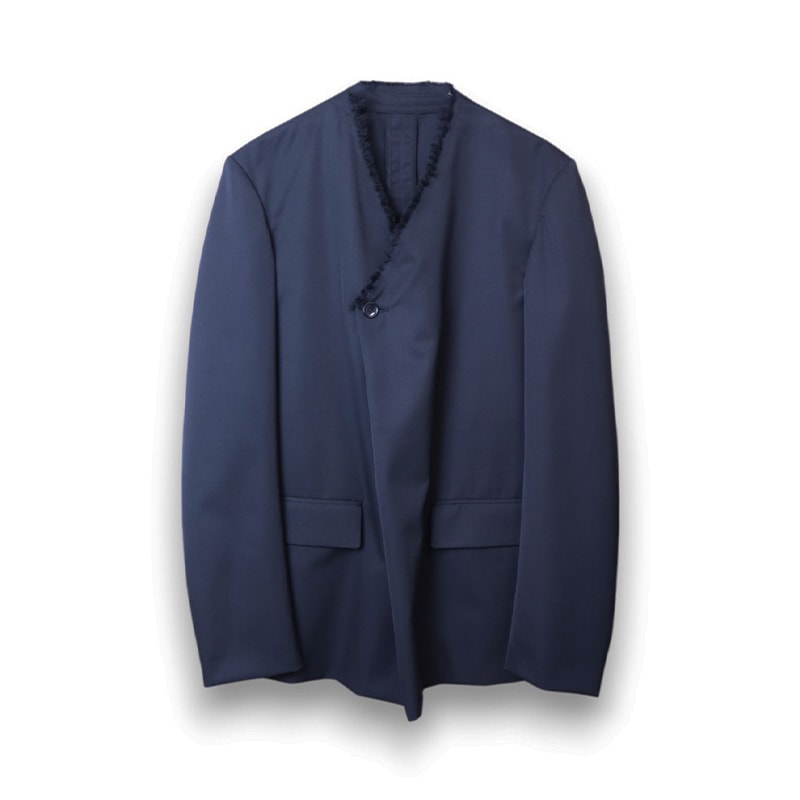 YUKI HASHIMOTO / YH RAW EDGE Y NECK JACKET