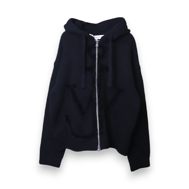 JW ANDERSON / JWA ZIP THROUGH ANCHOR HOODIE
