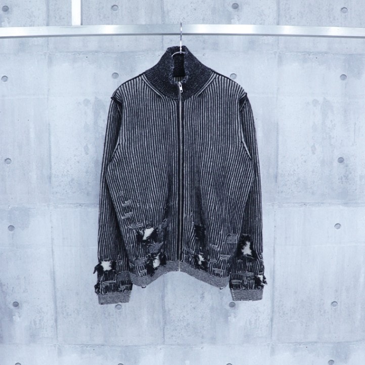 MM6 / MM Gauge 7 Zip Up Cardigan