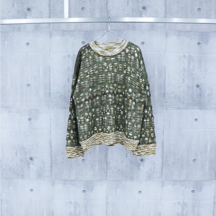 NAMESAKE / NS HAMMONS PERFORATED CREWNECK
