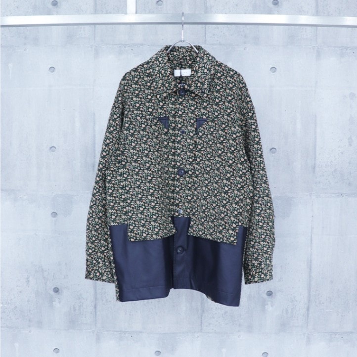 TAUPE / TPE FLOWER RIPPLE ACTIVE JACKET
