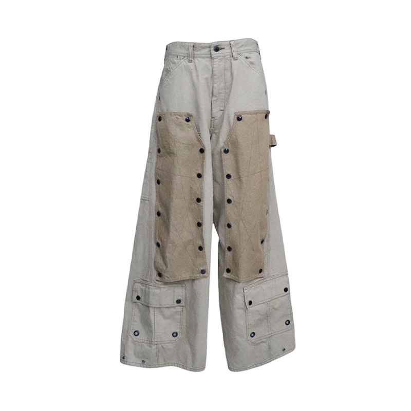 FORSOMEONE / FO W-KNEE PAINTER DENIM