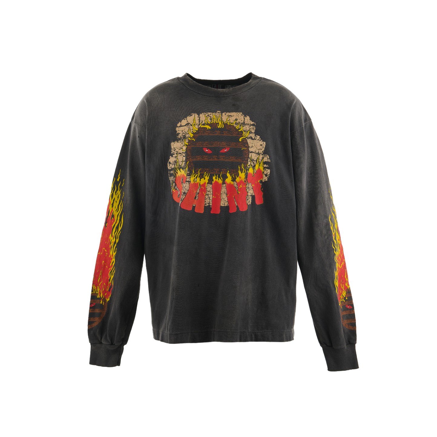 SAINT MICHAEL / SM LS TEE/LIVE IN HELL