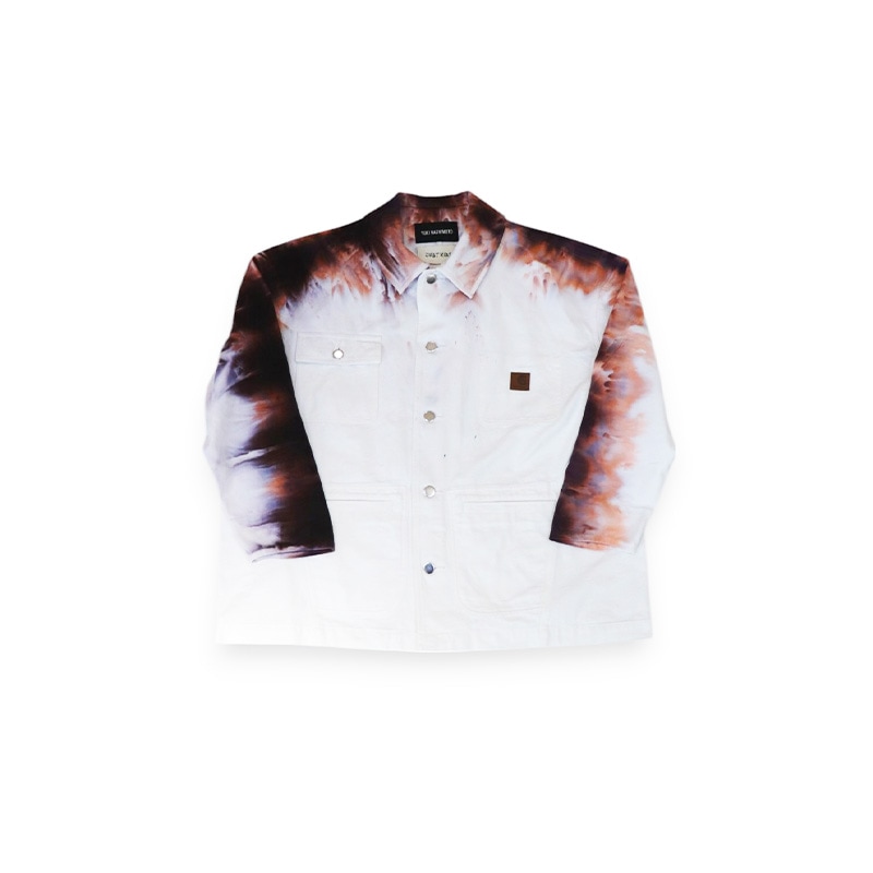 YUKI HASHIMOTO / YH ICE-DYEbTWISTED WORK JACKET
