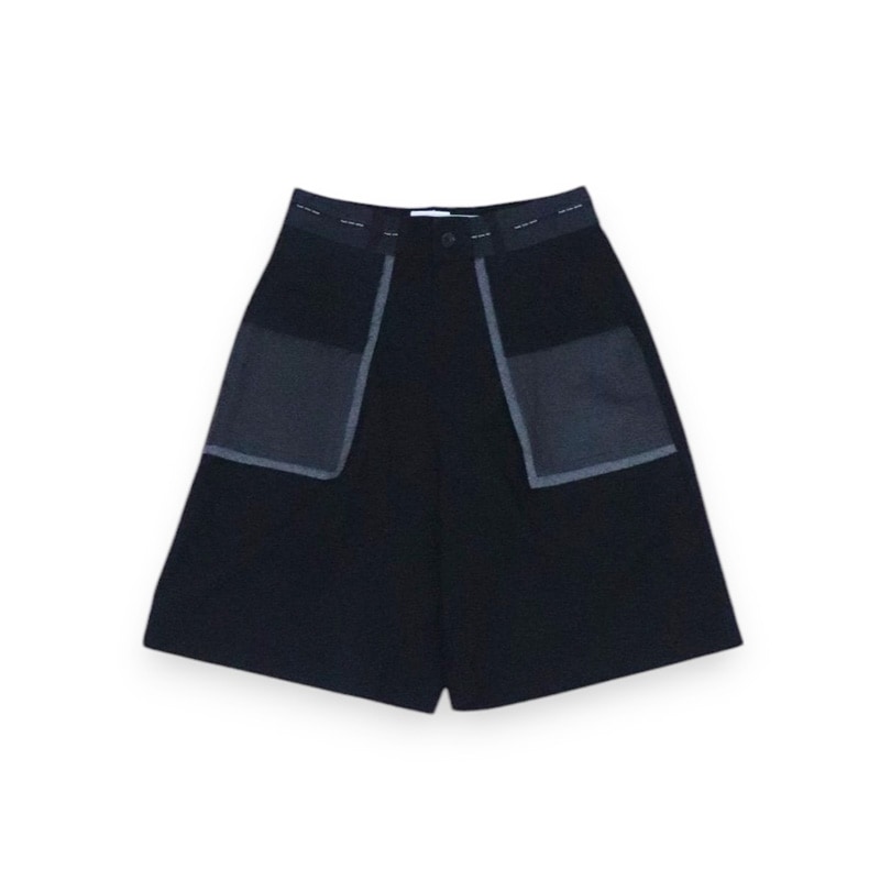 Feng Chen Wang / FCW DECONSTRUCTED PATCHWORK SHORTS