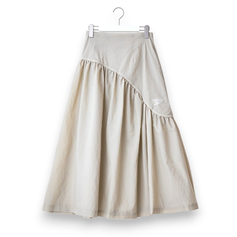 naokitomizuka / nt Reebok gathered skirt