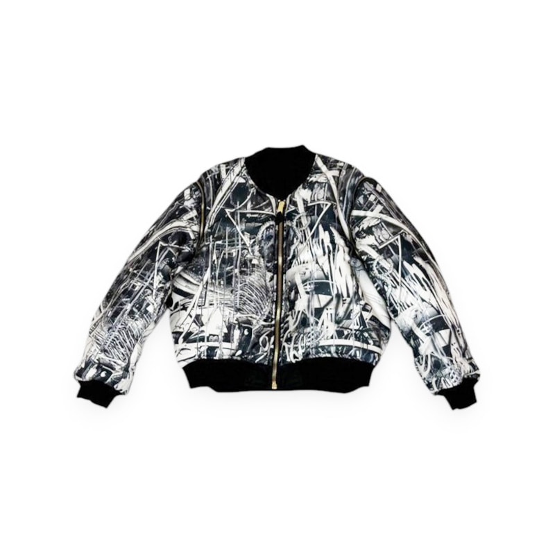 Semoh / SEM xfostex garments'New Collapse'4Way Bomber Jacket
