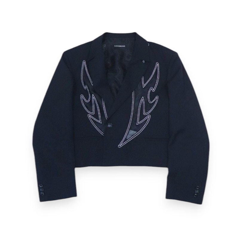 値下げ中「希少」FORSOMEONE FLAME SHORT JACKET FORSOMEONE / FO FLAME SHORT JK | ジャケット・アウター | KOH'S LICK