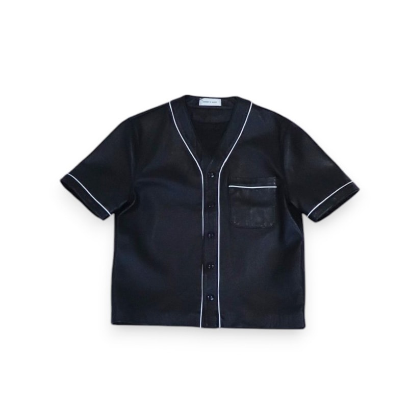 ERNEST W. BAKER / EWB BASEBALL LEATHER SHIRT