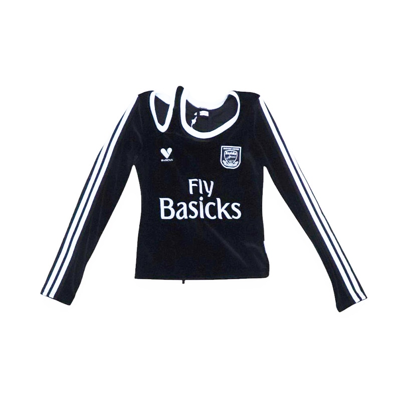 BASICKS / BS Micro Cut-out Football Shirt