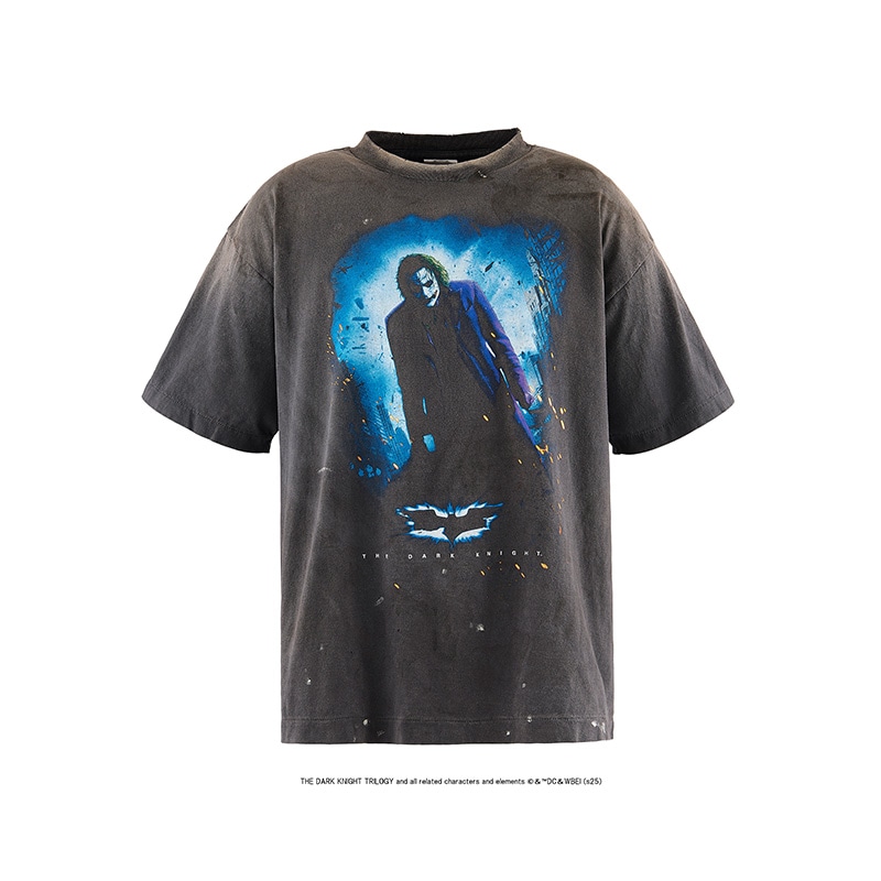 SAINT MICHAEL / SM BTM_SS TEE/DARKNIGHT