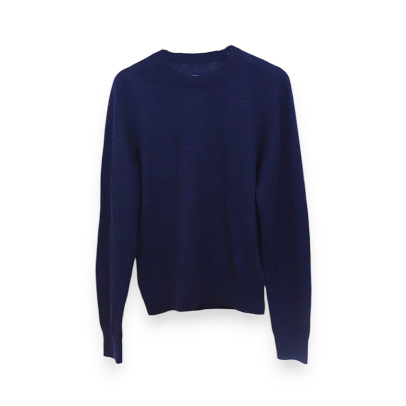 Maison Margiela / MMA Gauge/12 Elbow Patch Crewneck Knit Sweater