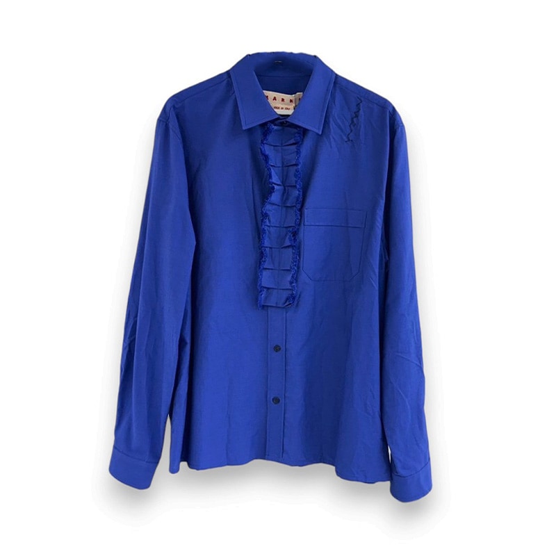 MARNI / MA COTTON BLEND TWILL SHIRT