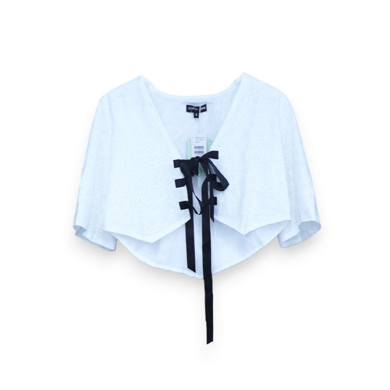 sister jane / si Blanca Broderie Anglaise Top