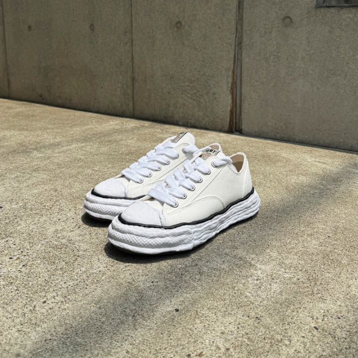 Maison MIHARA YASUHIRO / MMY PETERSON 23 / Original Sole Canvas Low-Top Sneaker